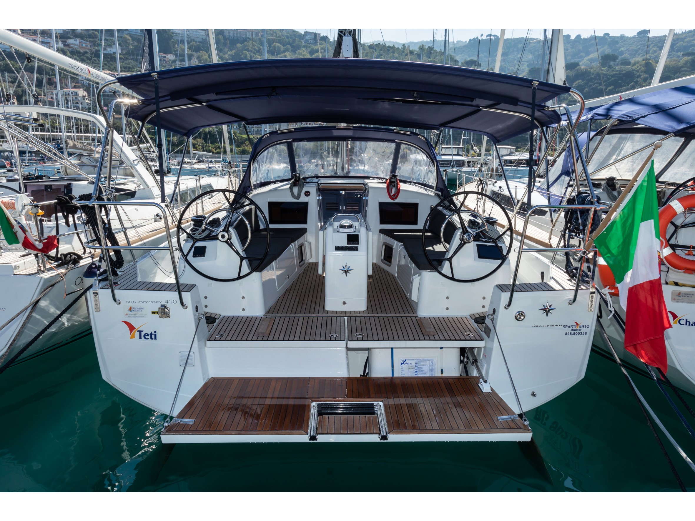 Sun Odyssey 410 Teti Standard line Sailing yachts Rental